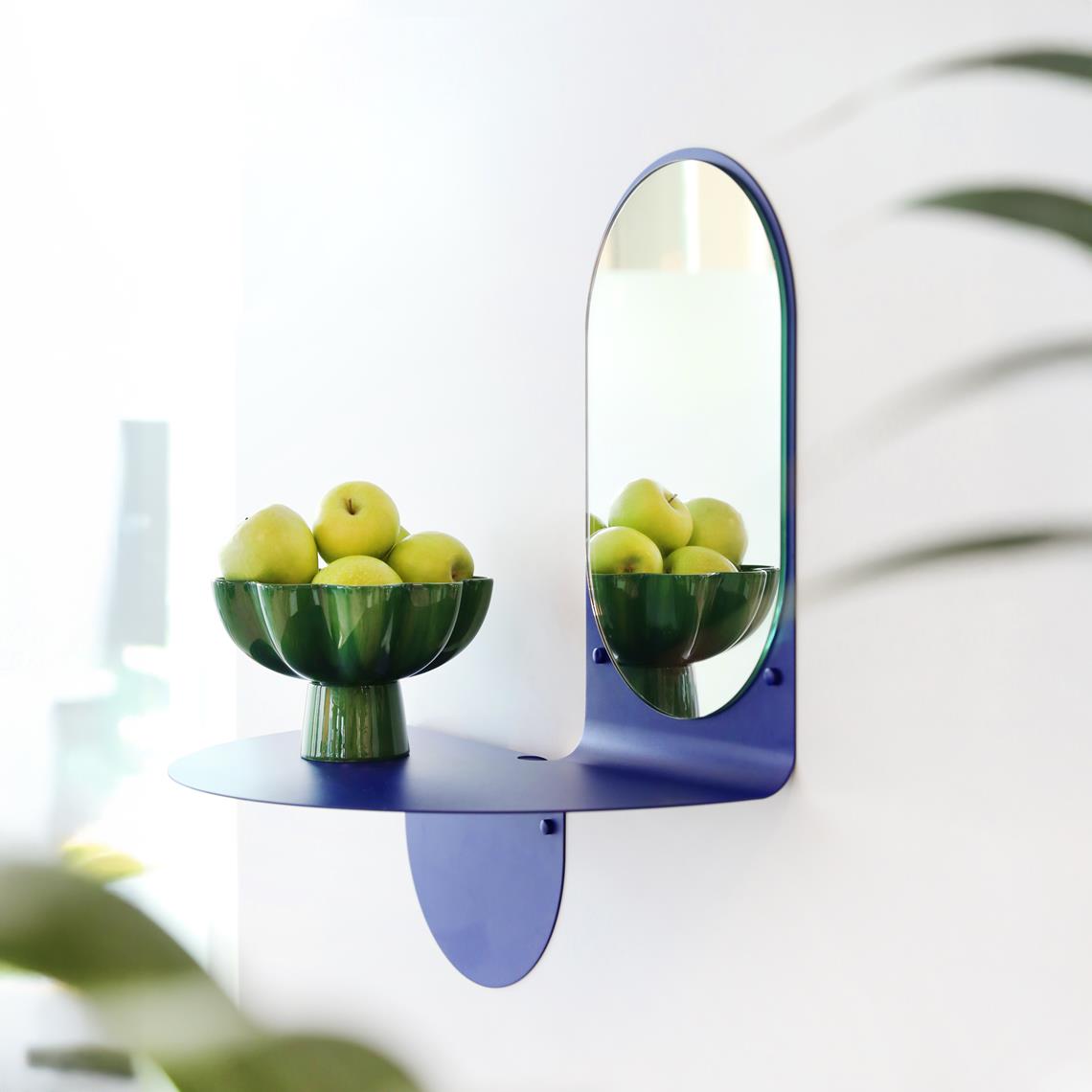 Mirror flip blue