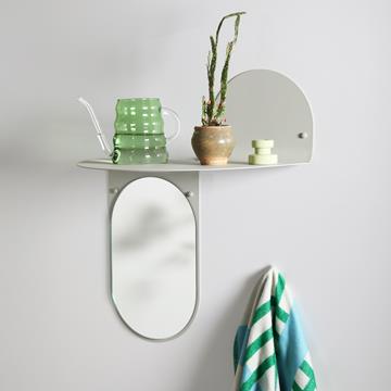 Mirror flip grey