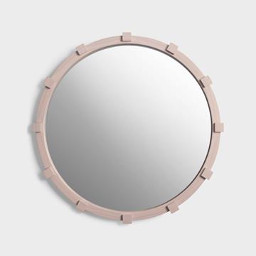Mirror chunk large pink