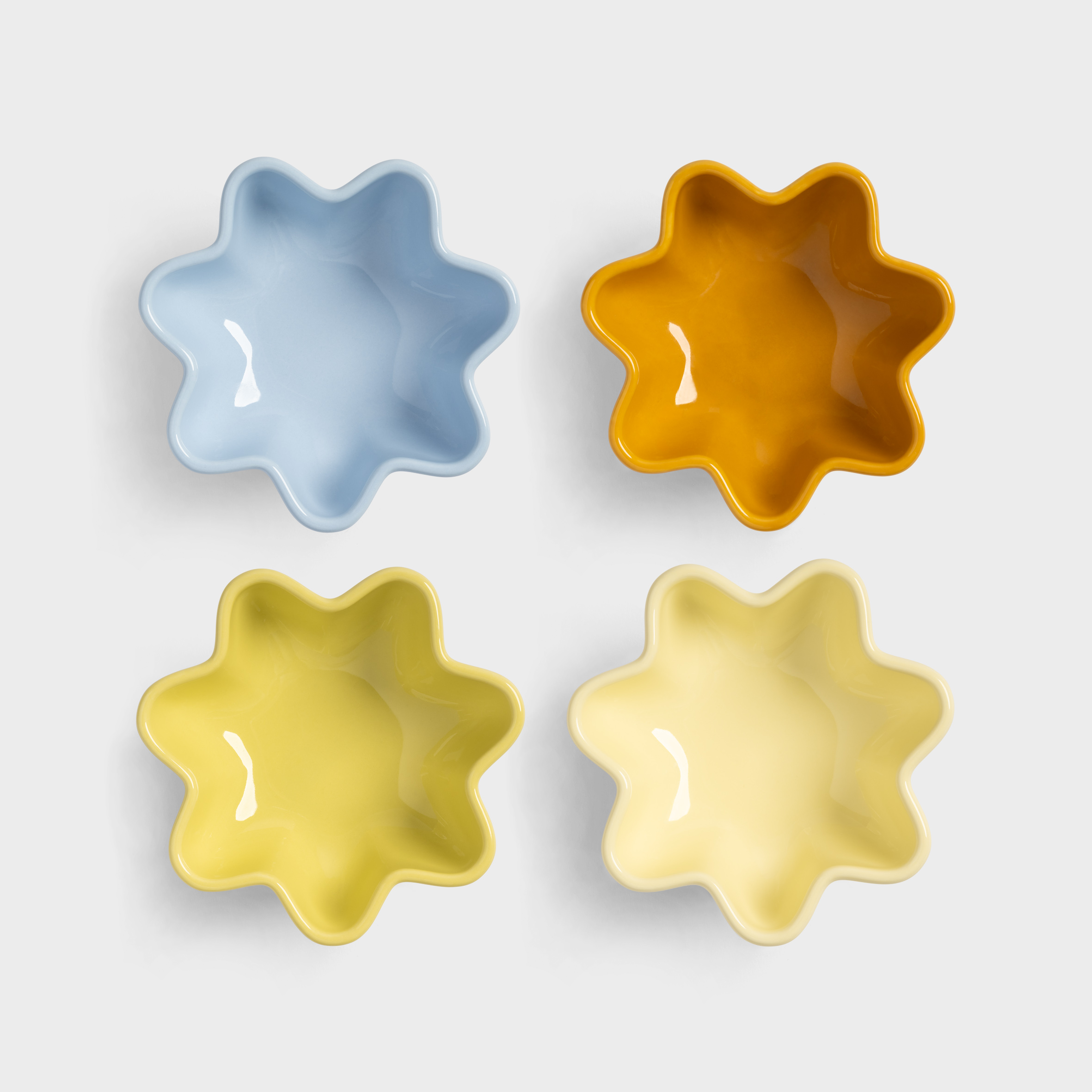 Bowl sun set of 4
