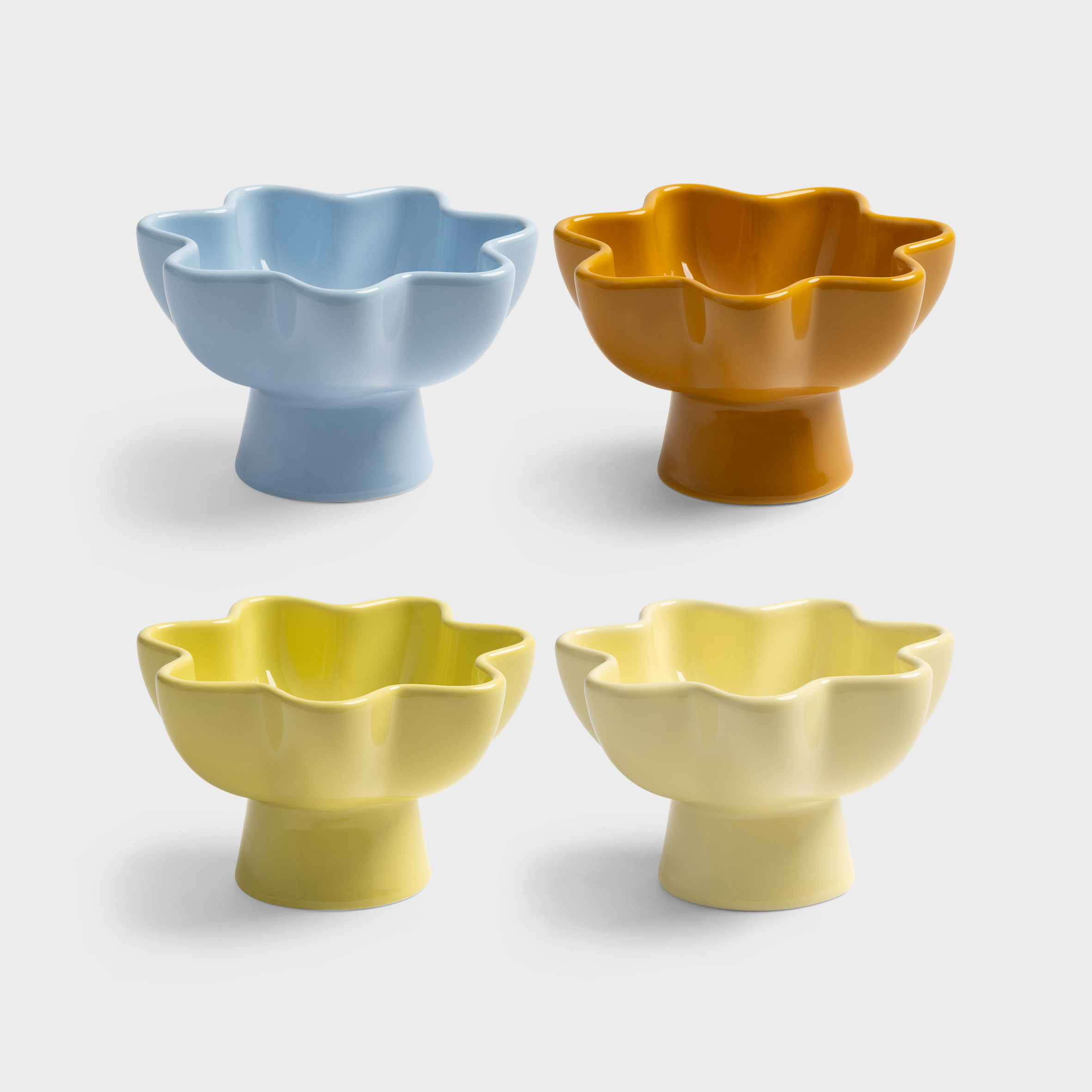 Bowl sun set of 4