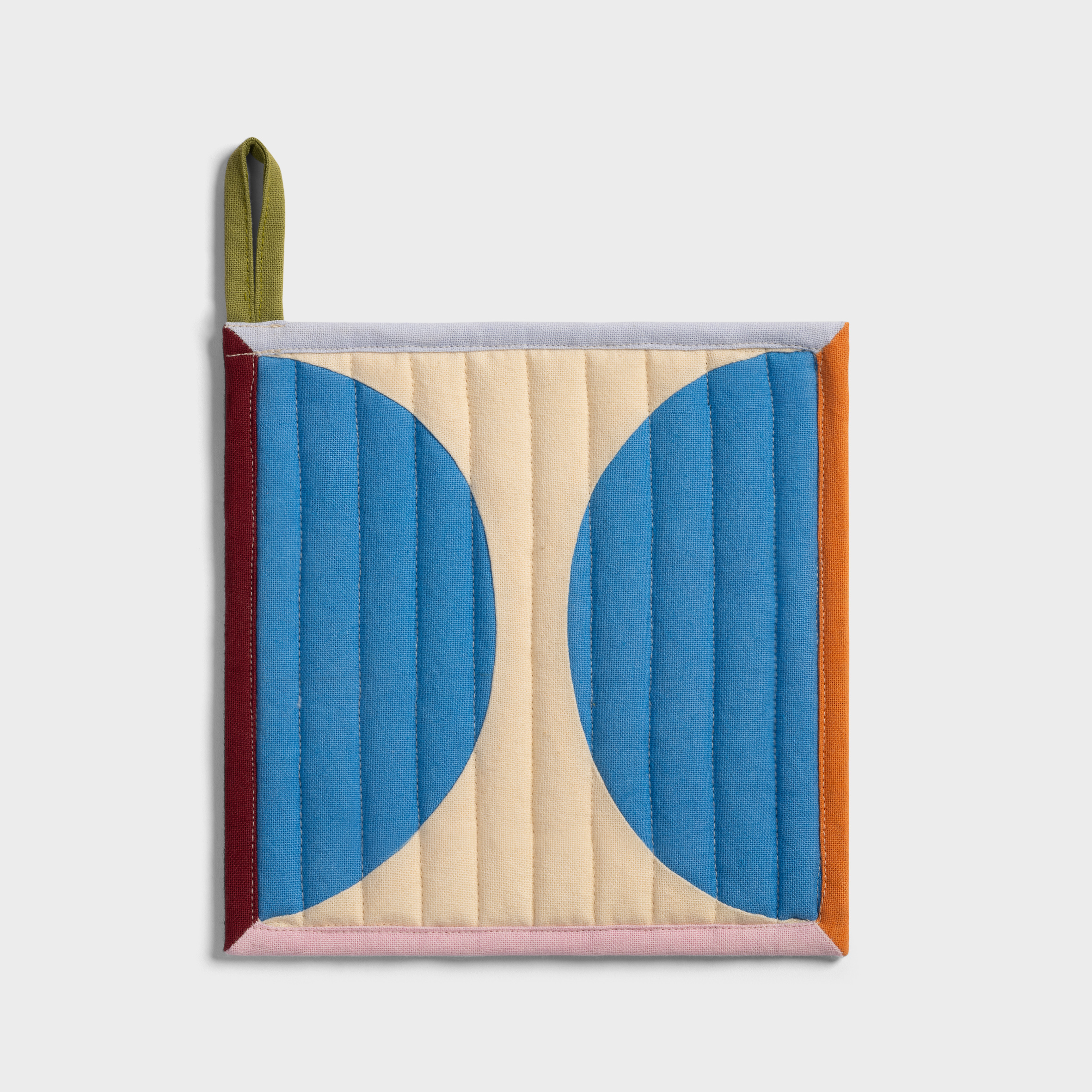 Pot holder stitch arc