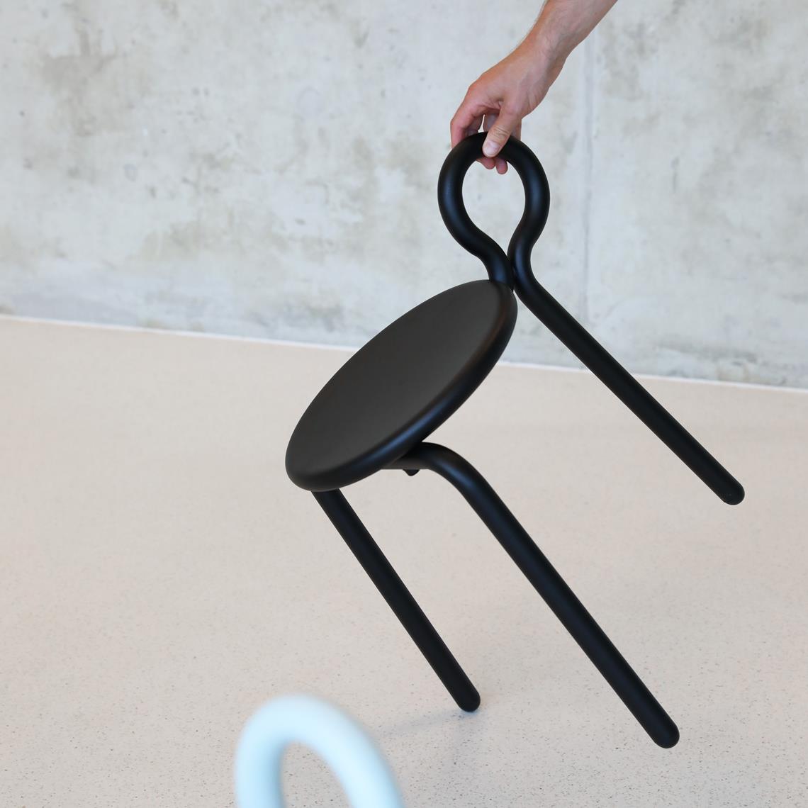 Stool lasso black