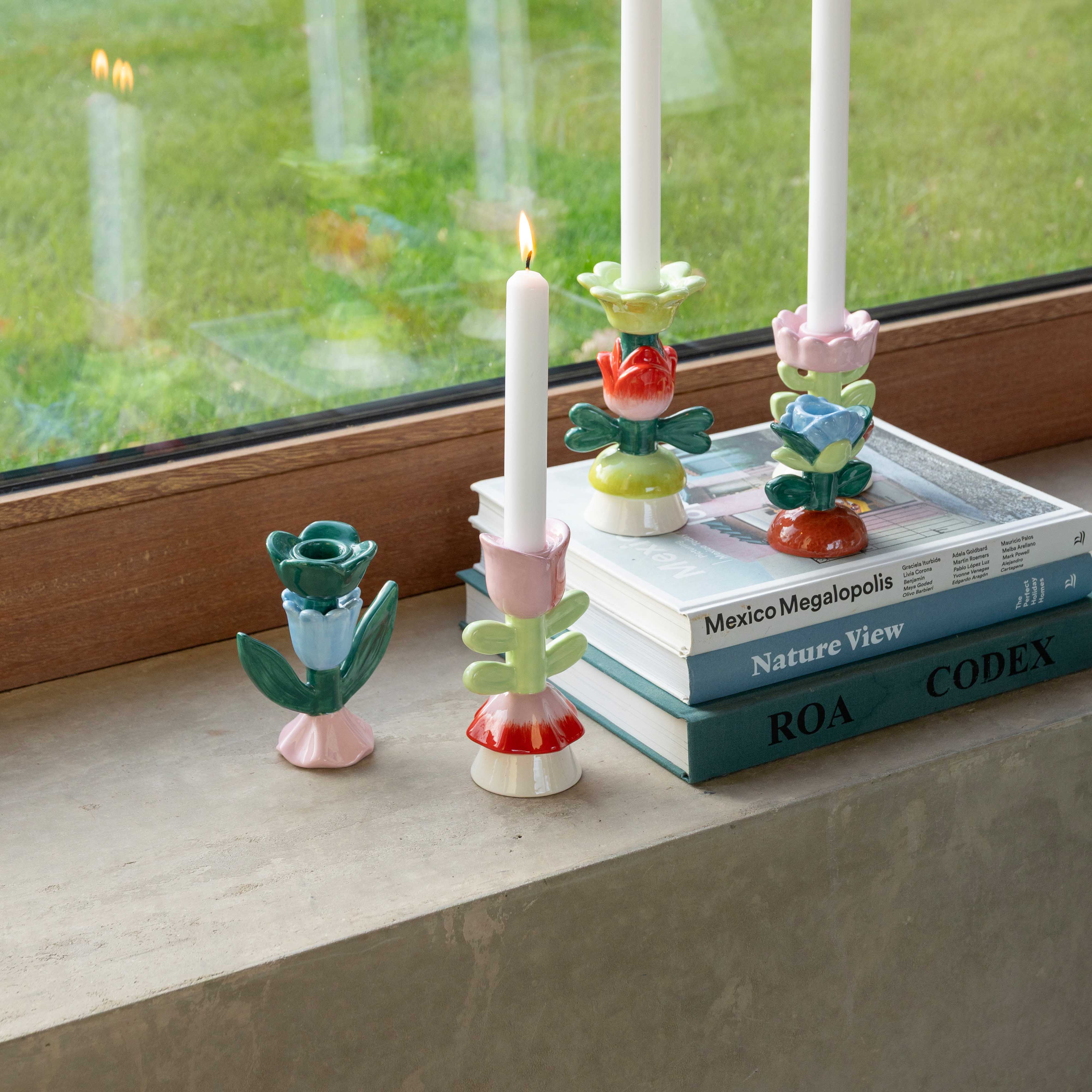 Candle holder blume extra small