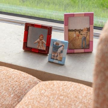 Photo frame rift rectangle candy pink