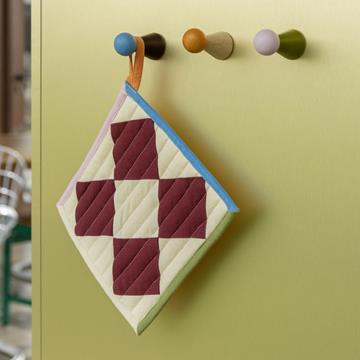 Pot holder stitch check