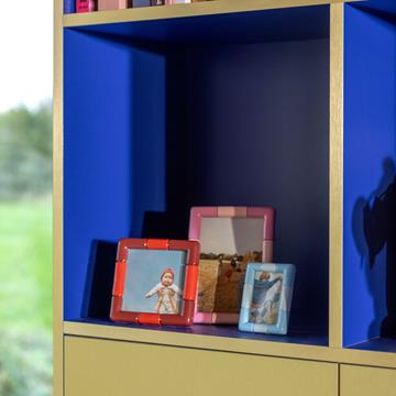 Photo frame rift square burgundy