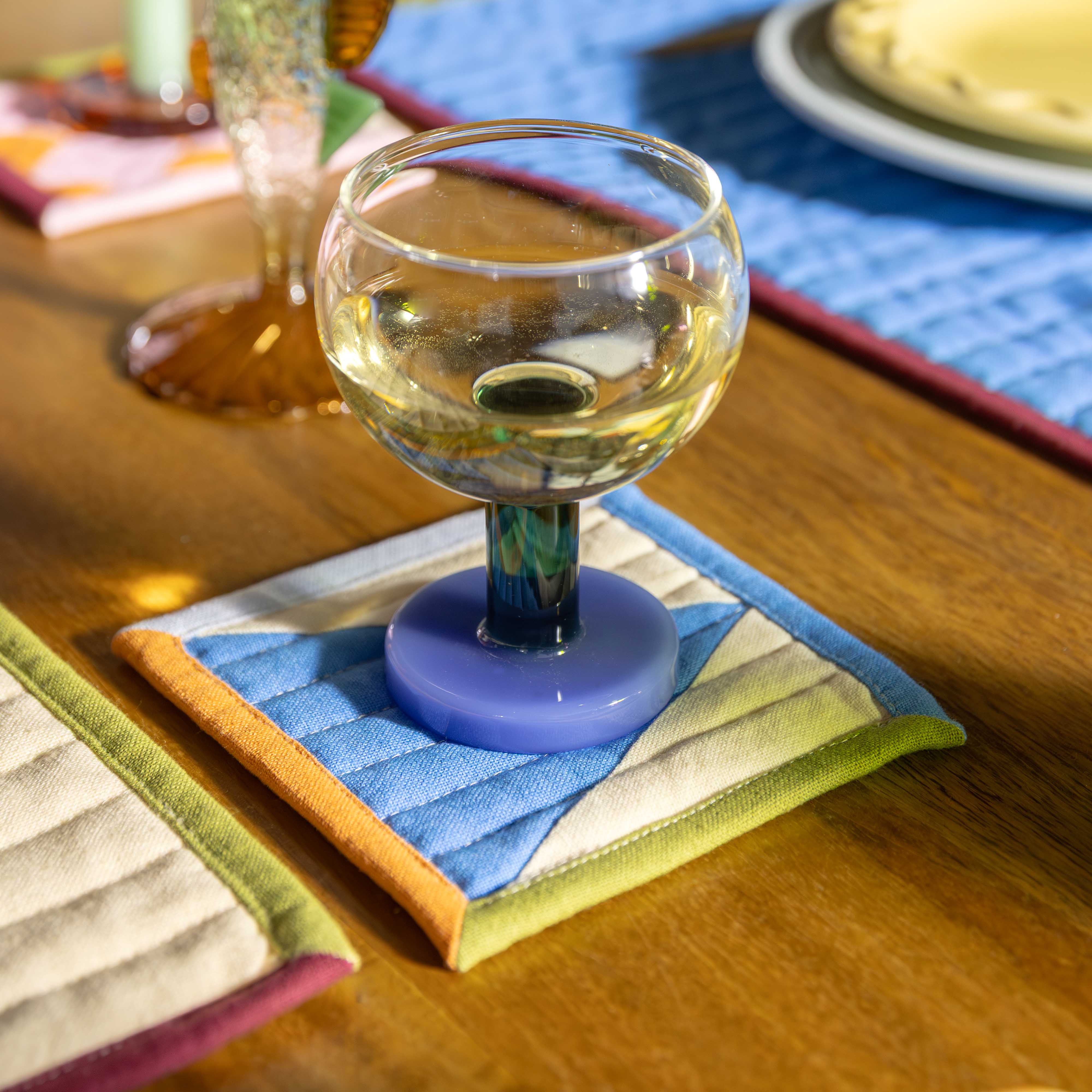Coaster stitch set of 4