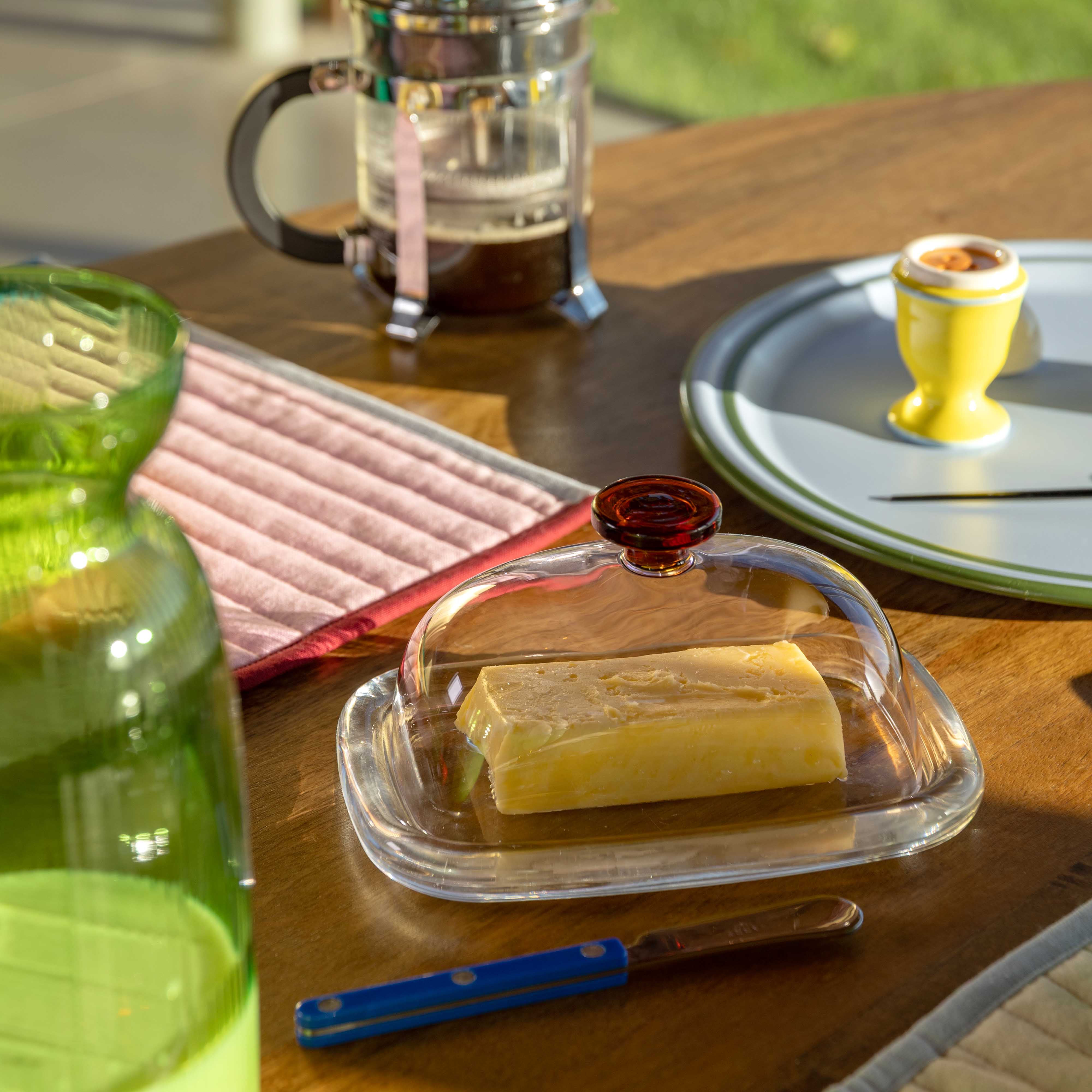 Butter dish cantine pink