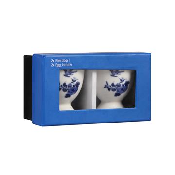 Egg holder delftware set of 2